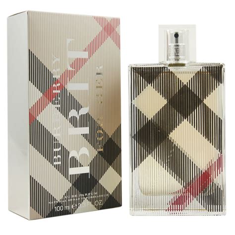 burberry brit eau de toilette spray 100ml|burberry brit for her 50ml.